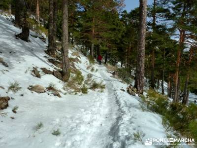 Siete Picos - Valle la Fuenfría; rutas senderismo; nieve en Madrid; Sierra Guadarrama